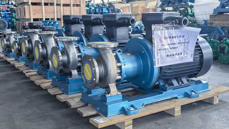 corrosion-resistant magnetic pumps 