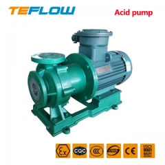 pompe magnétique en plastique de fluor de tmf