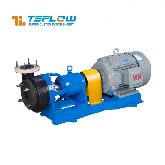 pompe centrifuge en fluoroplastique