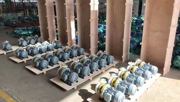 36 ensembles de pompes centrifuges en alliage fluoroplastique sont envoyés en Corée du Sud pour une utilisation à bord des navires.