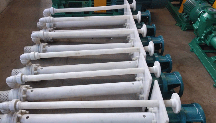 six pompes à liquide en polypropylène résistantes à la corrosion de dixglong sur mesure sont envoyées à l'étranger